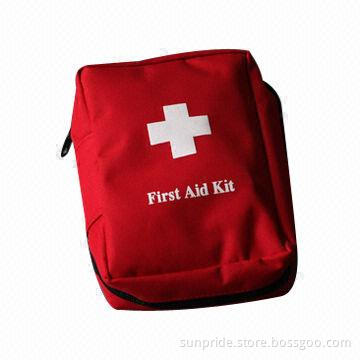 Promotional First-aid Kit, Made fo 600D PES, Sized 18 x 13 x 5cm